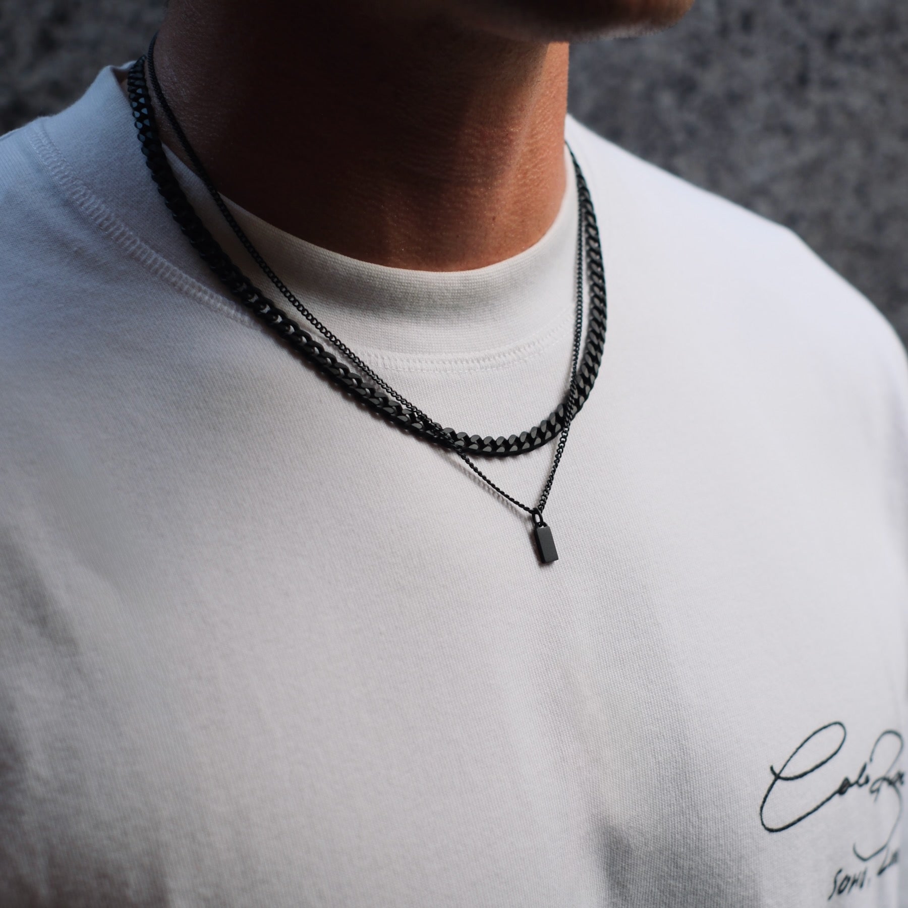 K12 - BLACK TAG CHAIN SLIM
