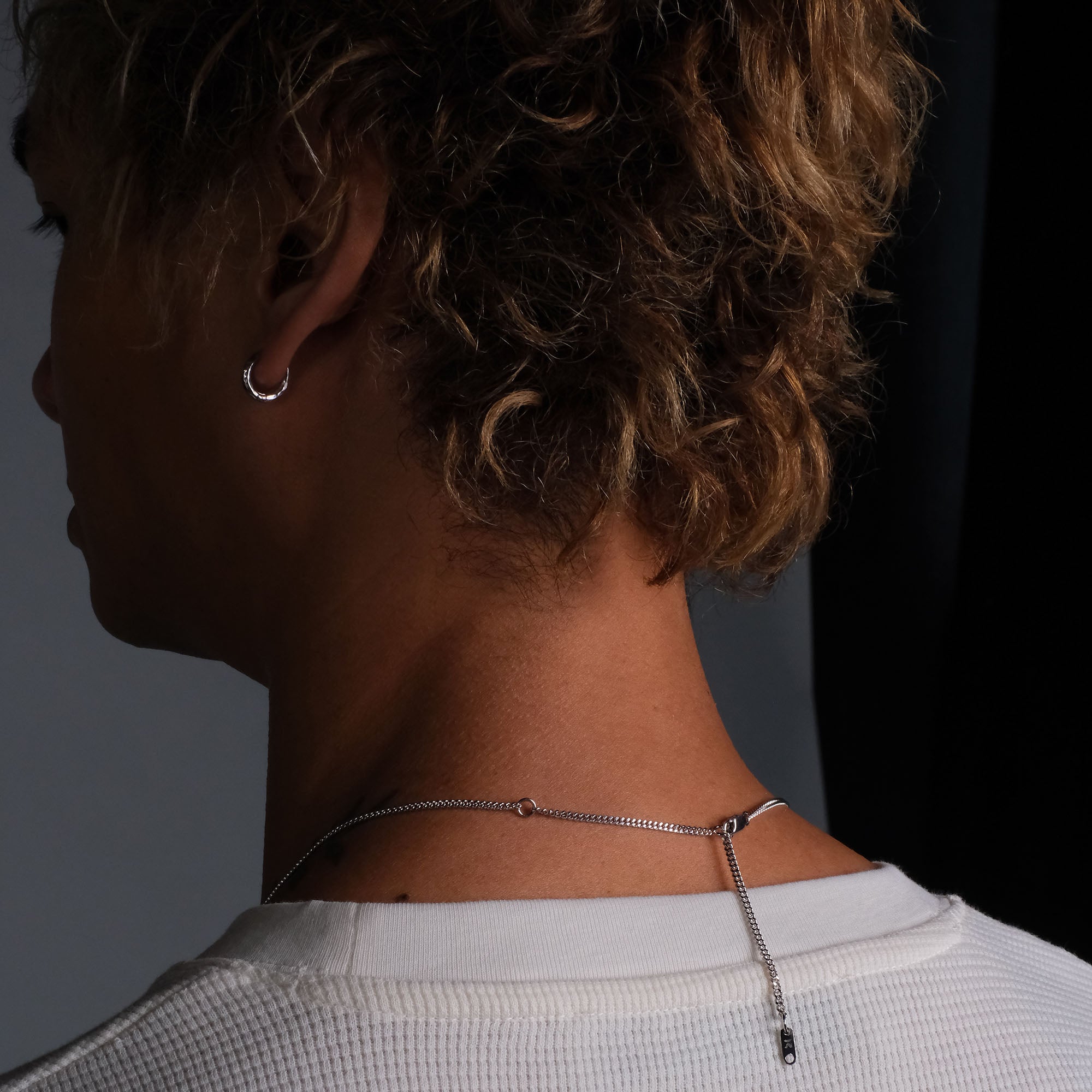 K12 - 925 SILVER ROUND CREOLES - 2MM