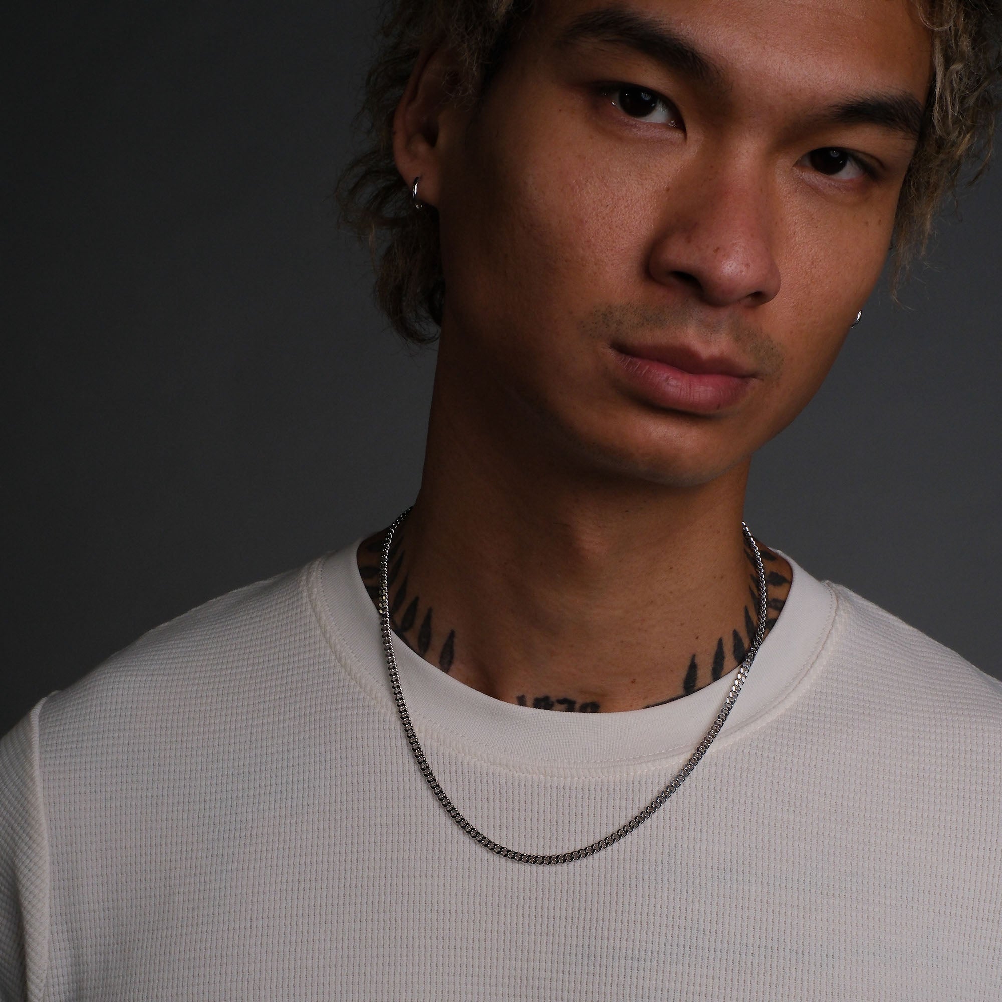 K12 - 925 SILVER CUBAN CHAIN - 4MM