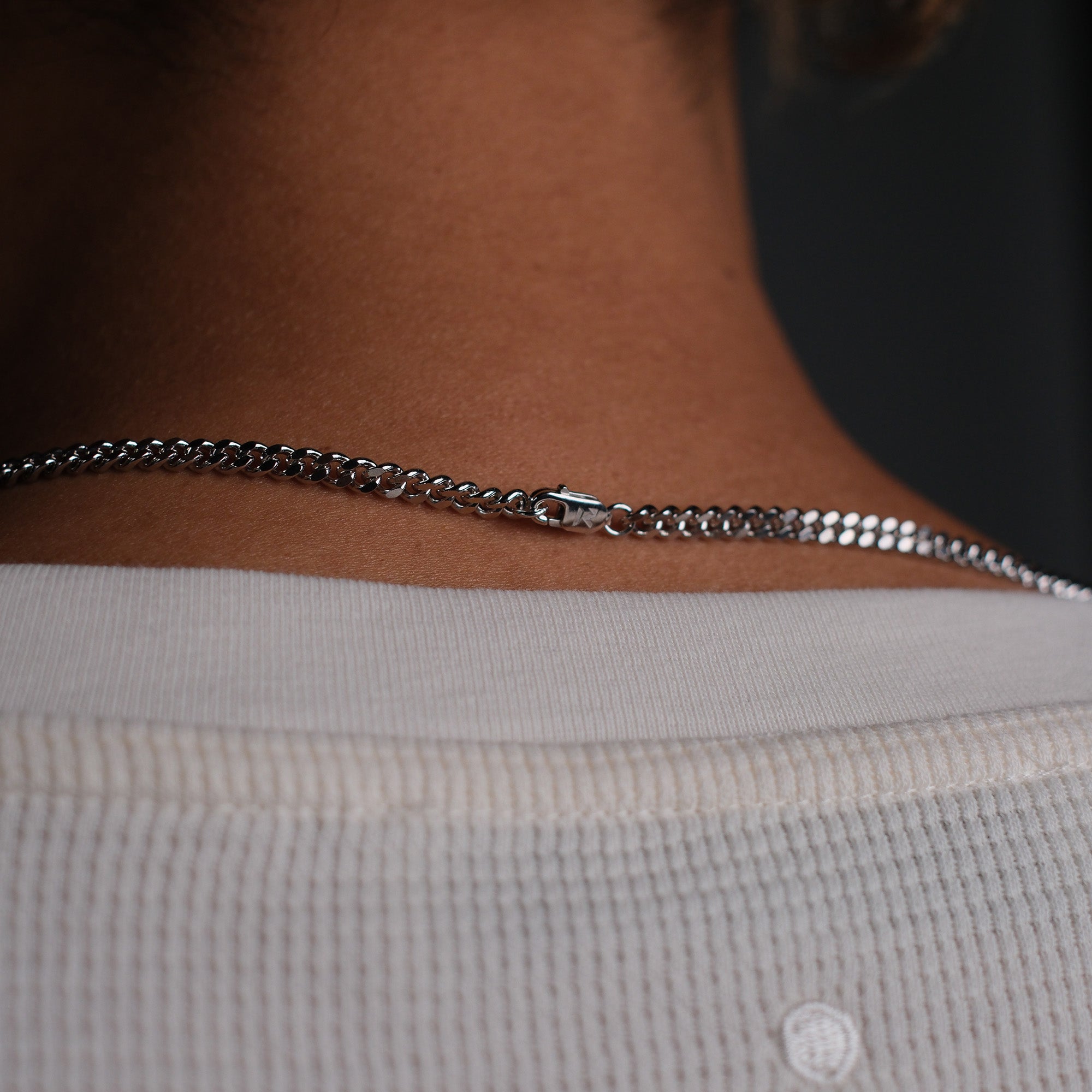 K12 - 925 SILVER CUBAN CHAIN - 4MM